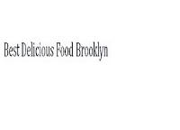 Best Delicious Food Brooklyn image 3
